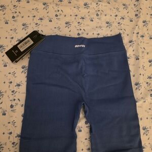 BO+TEE Women's Light Blue Bike Shorts